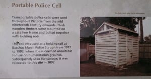 Gaol cell sign